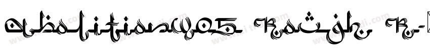 AbolitionW05 Rough R字体转换